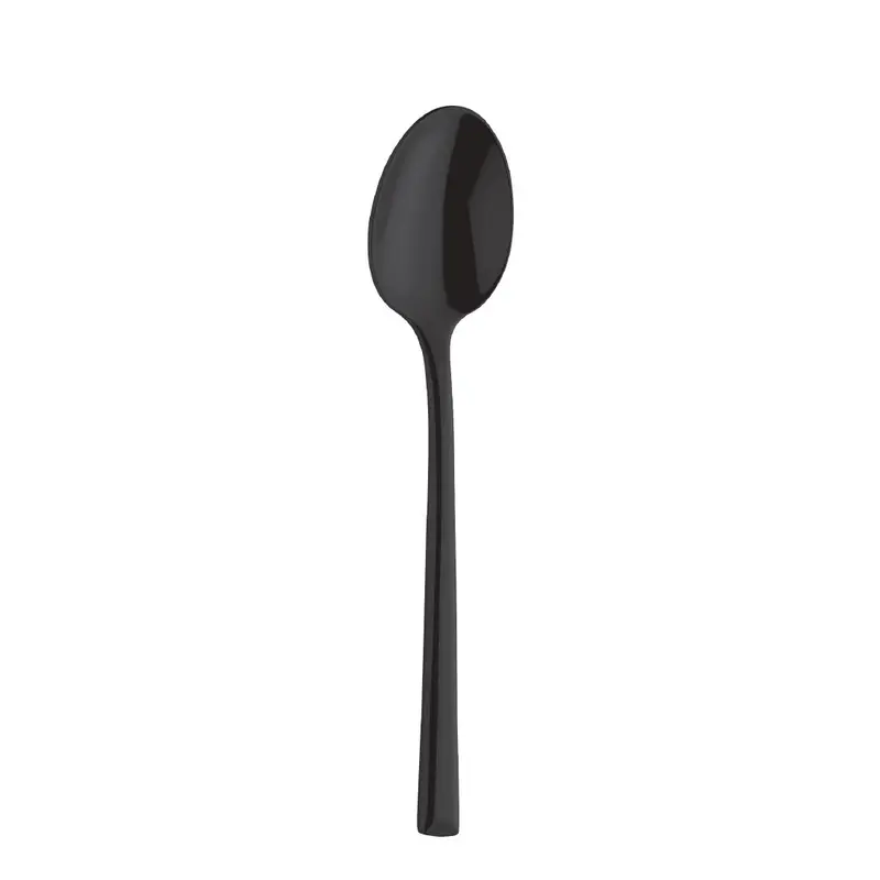 Cuillères à moka Amefa Metropole PVD noires (lot de 12)
