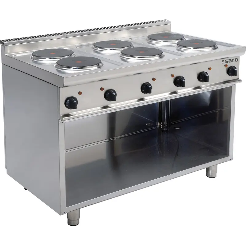 Cuisinière électrique SARO avec meuble bas ouvert E7/CUET6BA - 423-1075