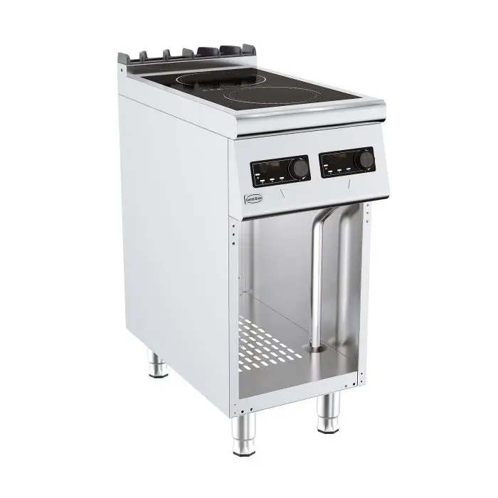 Cuisiniere induction electrique 2 plaque sur pieds