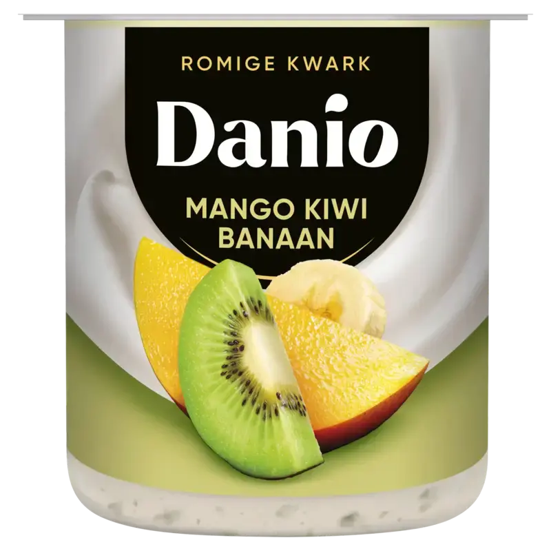 Danio Romige kwark mango kiwi banaan