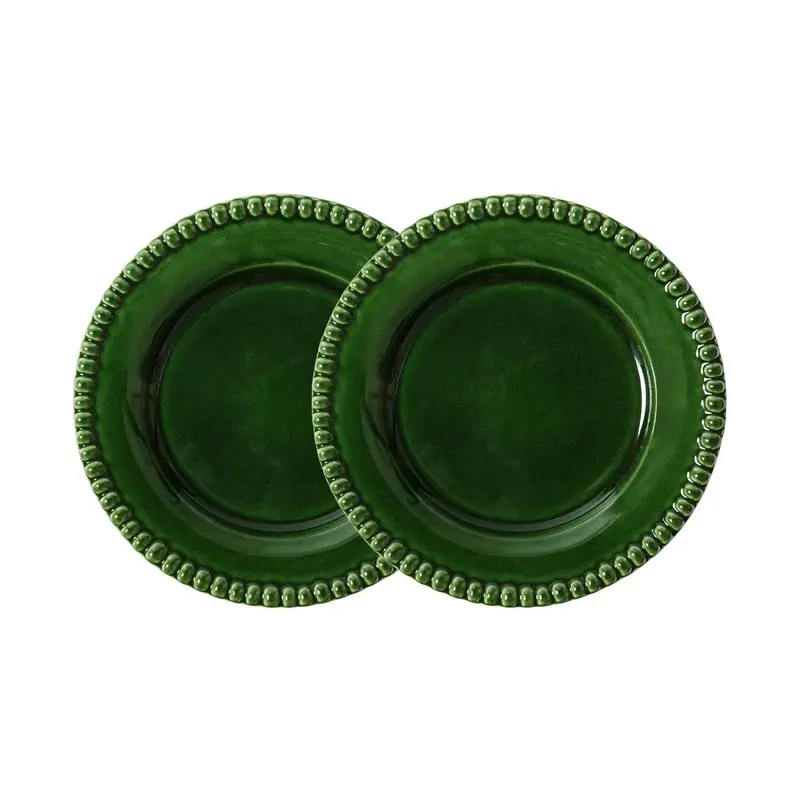 Daria ontbijtbord 22cm Moss (set van 2)