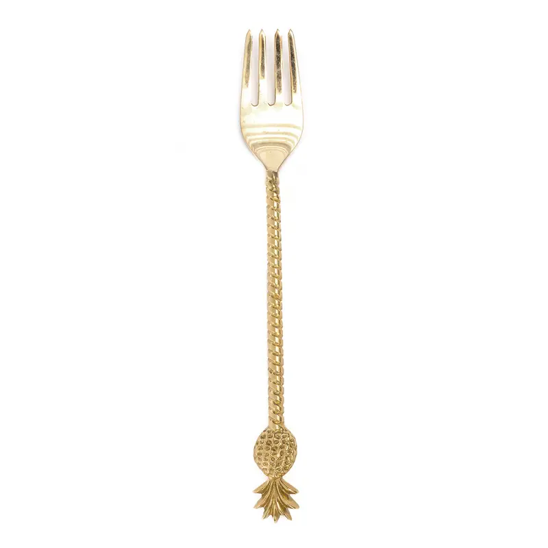 De Ananas vork - Goud
