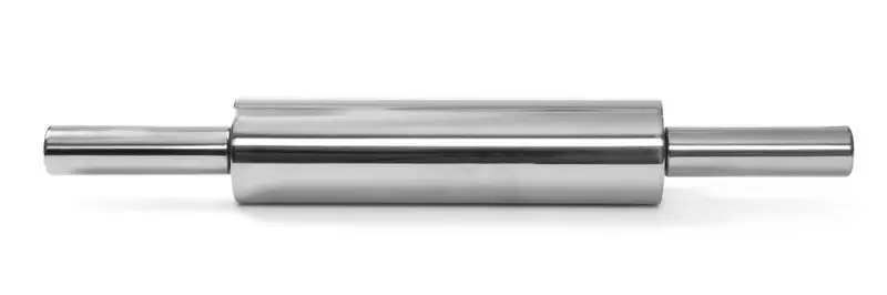 Deegroller rvs gelagerd65x250/470 mm 1/box