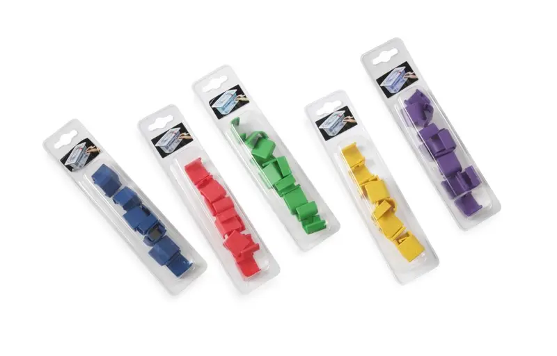 Deksel Clips HACCP blauwtbv Voorraaddoos IML PP 12/box