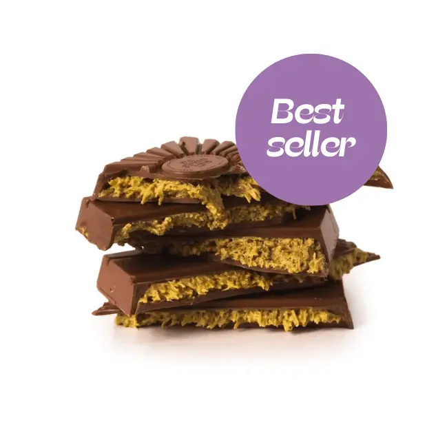 Deluxe Reep |  Pistache Künefe melkchocolade