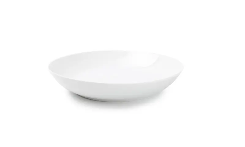 Diep bord 21xH4,5cm coupe Basic White - Set van 48
