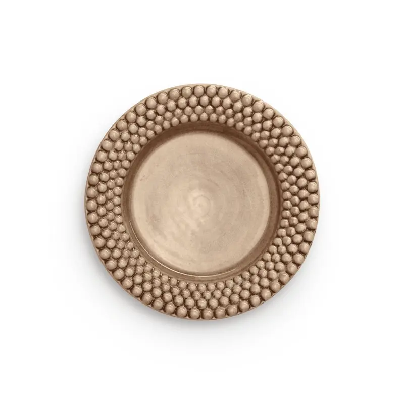 Dinerbord Bubble 28cm cinnamon