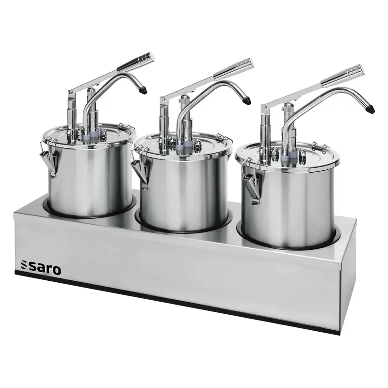 Distributeur de sauce SARO PD-003 3 x 5 l - 421-1007