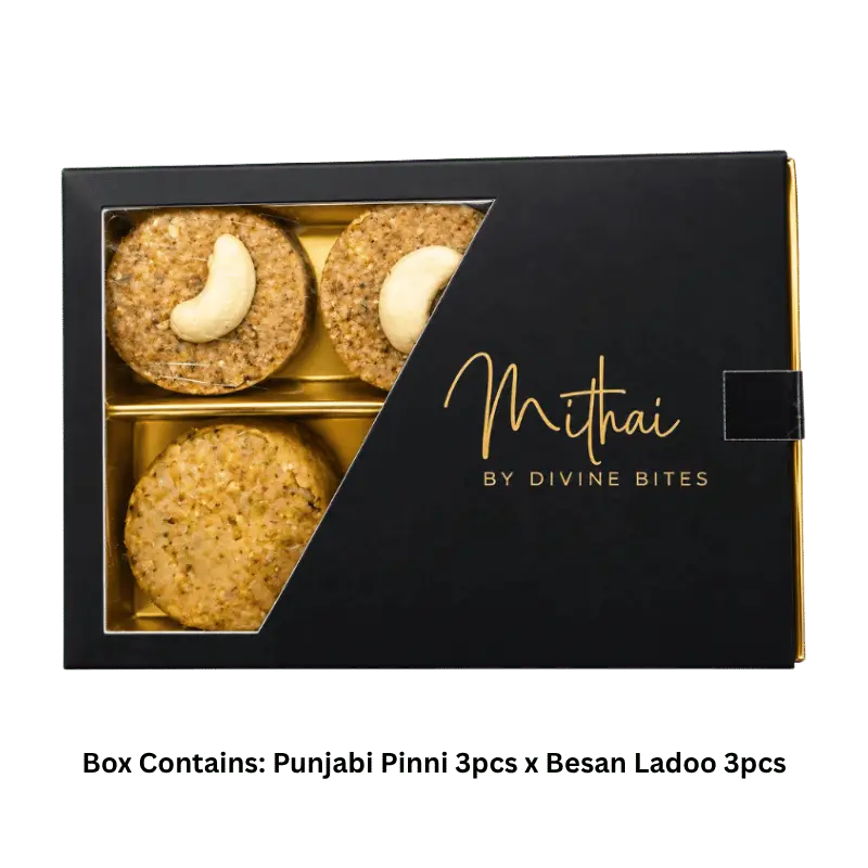 Divine Bites - Premium Fresh Mithai 200g - Assorted 6Pcs