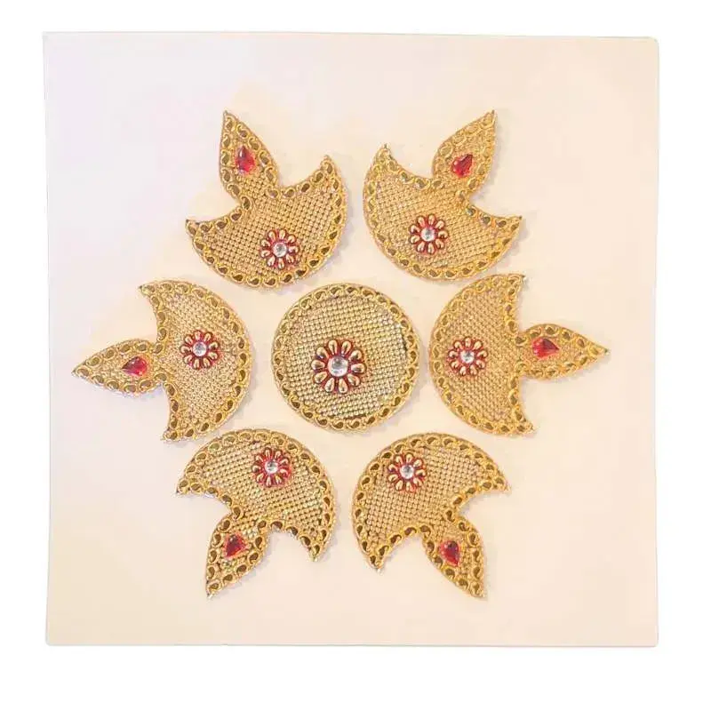 Diya Rangoli Stickers