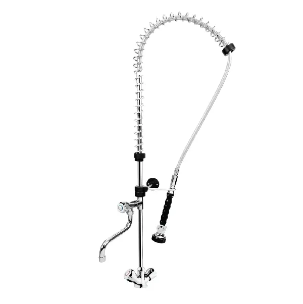Douchette professionnelle monotrou avec robinet intermédiaire Unninox SPL600-1
