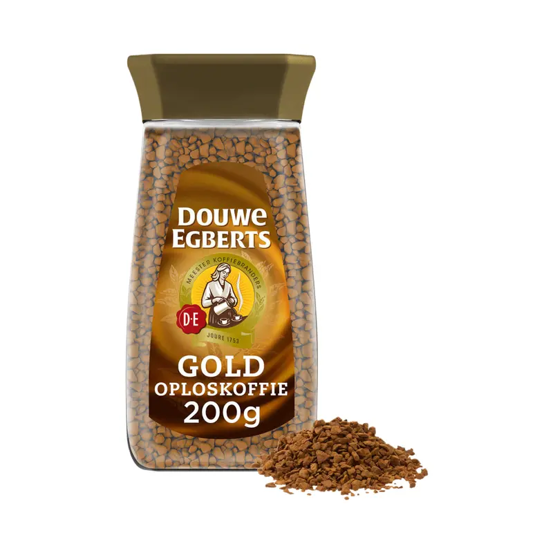 Douwe Egberts Gold Instant Coffee Powder 200Gr