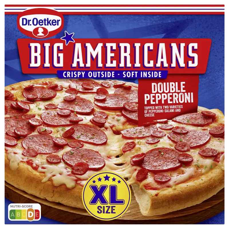 Dr. Oetker Big Americans XL pizza pepperoni