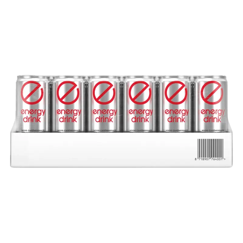 E Energy drink tray