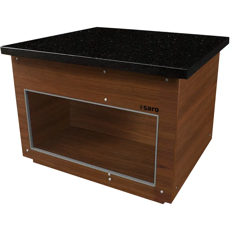 Élément neutre SARO, largeur 1 000 mm, couleur NOYER - 366-2515