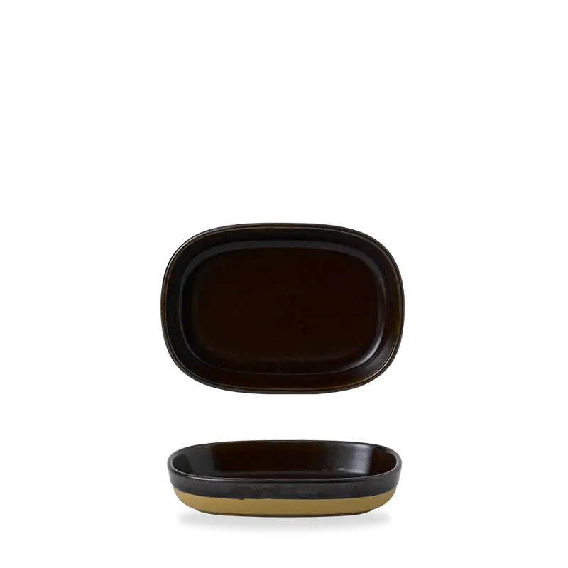 Emerge Cinnamon Brown Tray 17,3x11,9x3,3cm 6/box