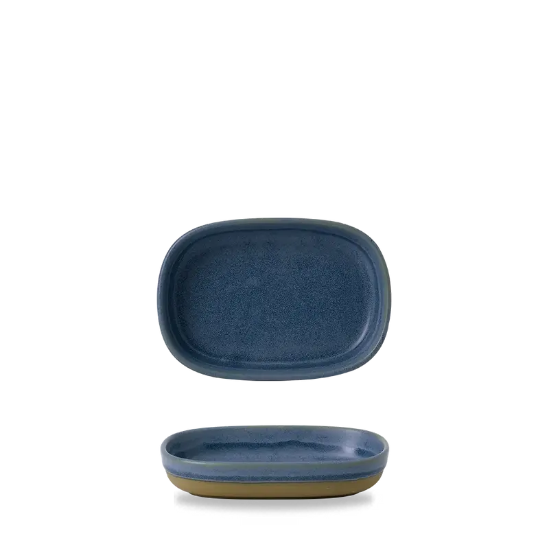 Emerge Oslo Blue Tray 17,3x11,9x3,3cm 6/box