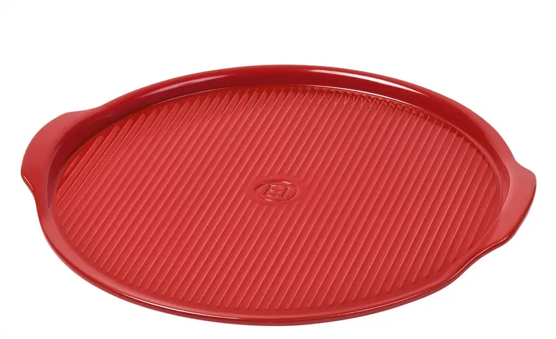 Emile Henry Pizzasteen gegroefd Grand Cru Ø40cm