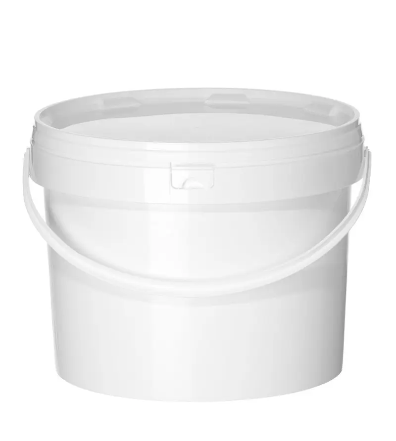 Emmer met deksel 290x220 mm11,5 l wit PP 1/box