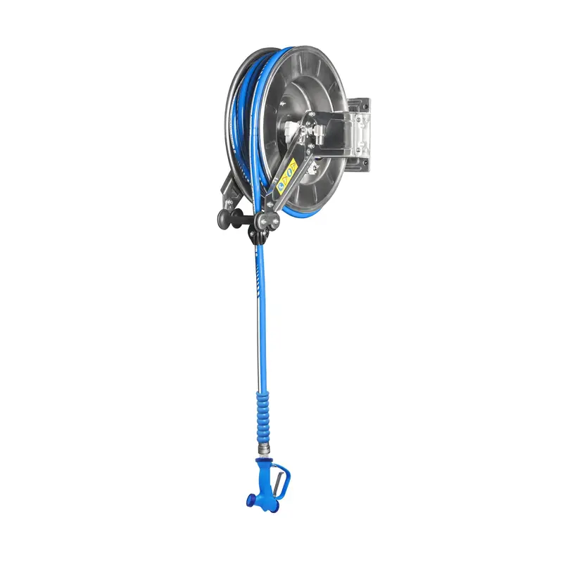 Enrouleur SARO + tuyau (10 m) + pistolet, HENNINK - 457-2000