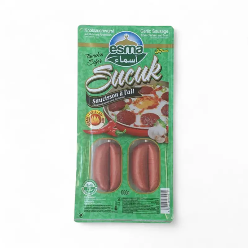 Esma Spicy Sausage With Garlic 1Kg