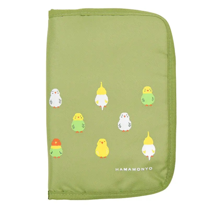 Etui Groen Birds