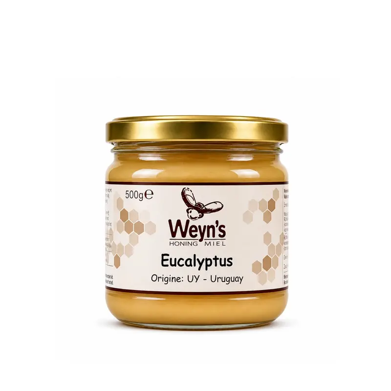 Eucalyptushoning 500g Uruguay Weyn's (crème)