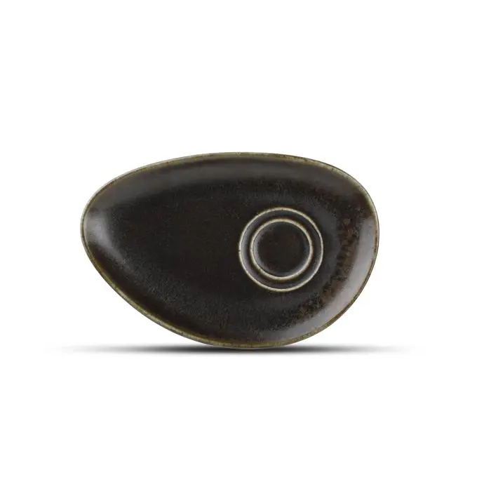 F2D | Schotel 20x13cm black Ceres 6/Box