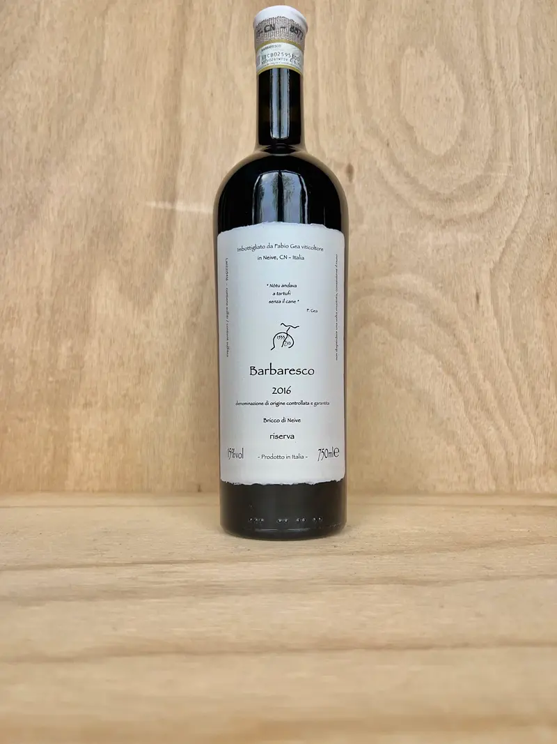 Fabio Gea - Barbaresco Riserva 2017