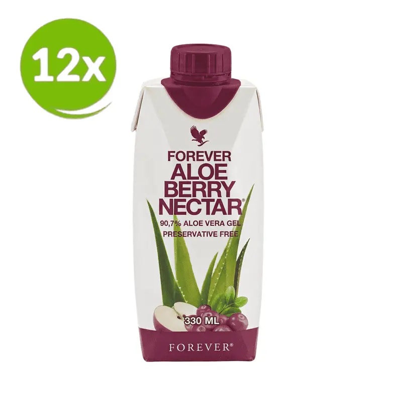 Forever Aloe Berry Nectar Mini - 330 ml - 12 Pack