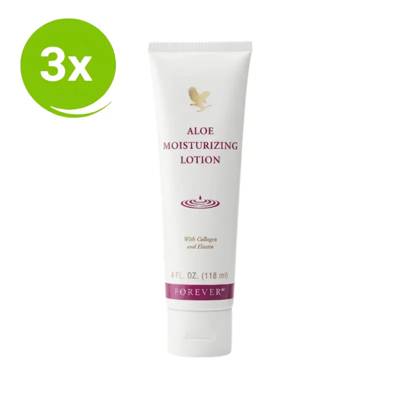 Forever Aloe Moisturizing Lotion 3-Pack Voordeelbundel
