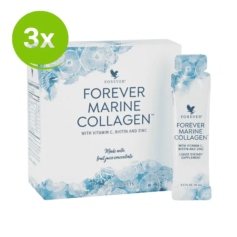 Forever Marine Collagen 3-Pack Voordeelbundel