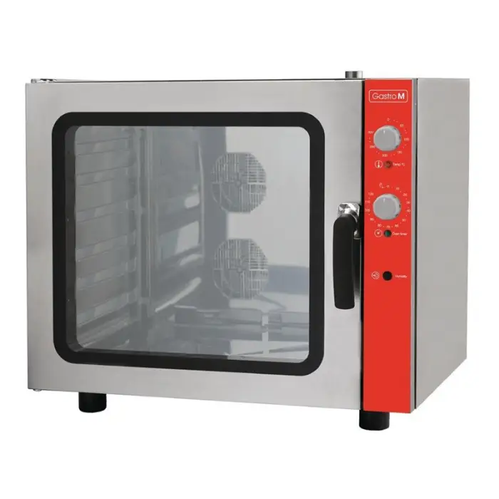 FOUR ÉLECTRIQUE À CONVECTION 6 NIVEAUX AVEC HUMIDIFICATEUR GASTRO M 400V
