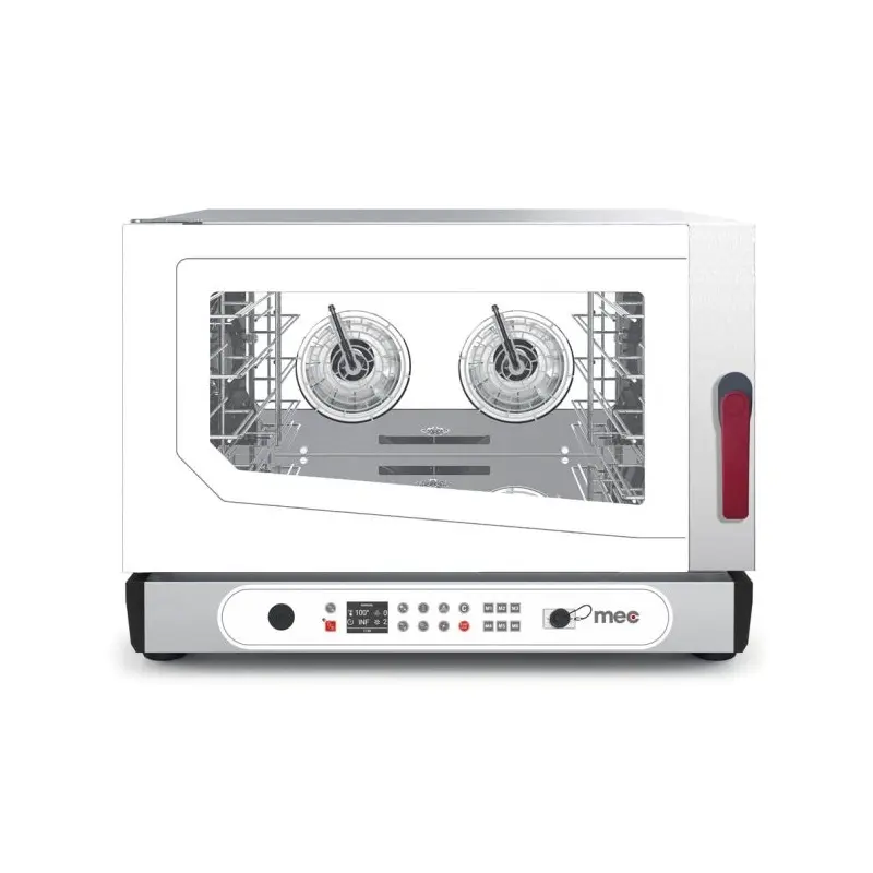 Four Électrique à Convection MEC – Mod. PE 46 DSVR.LC – 4 Plaques 60×40 cm – GN 1/1 – Commandes Numériques – Vapeur Directe nettoyage automatique