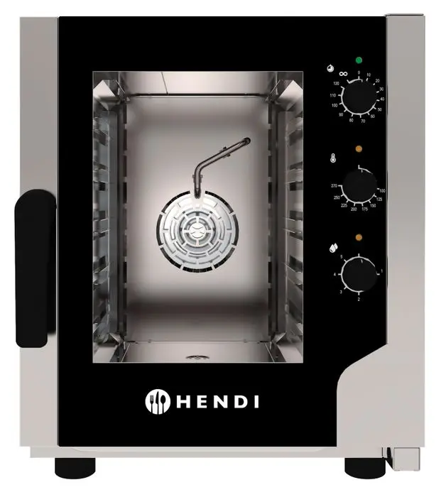 Four mixte à convection vapeur Snack 5x GN 2/3, HENDI, 230V/3200W, 550x754x(H)662mm — 219911