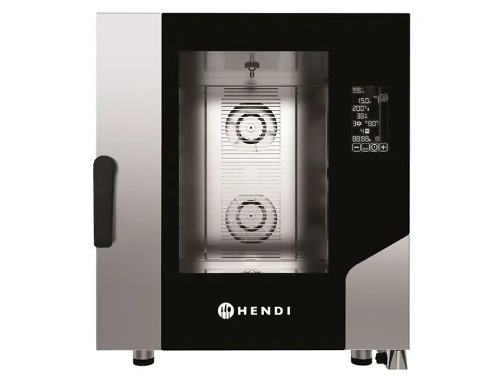 Four mixte Contact 7 x GN 1/1, HENDI, 400V/10400W, 730x849x(H)850mm — 219959