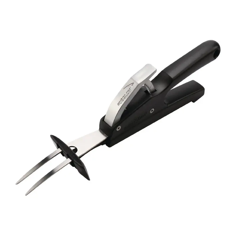 Fourchette à 2 dents courbes Deglon Push & Pull