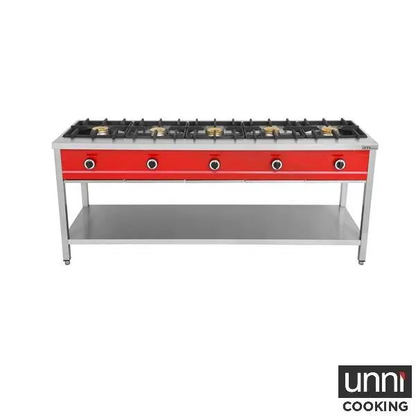 Fourneaux & réchauds – 2000 × 600 × 850 mm | Unninox PNK-5