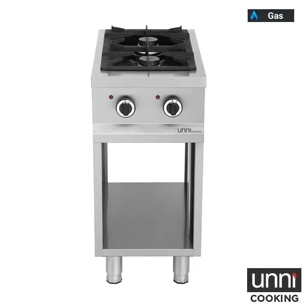 Fourneaux & réchauds – 400 × 700 × 850/900mm mm | Unninox OCK-2