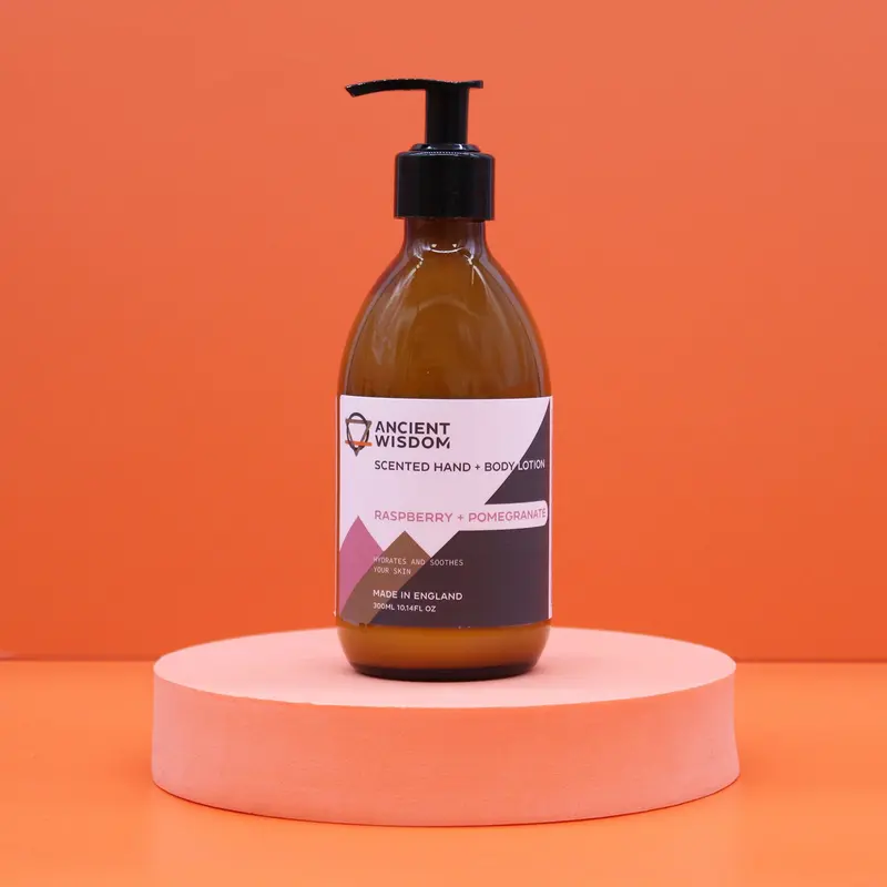 Framboos & Granaatappel – Hand & Body Lotion 300 ml