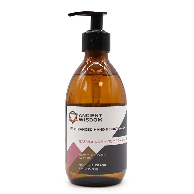 Framboos & Granaatappel – Hand & Body Wash 300 ml