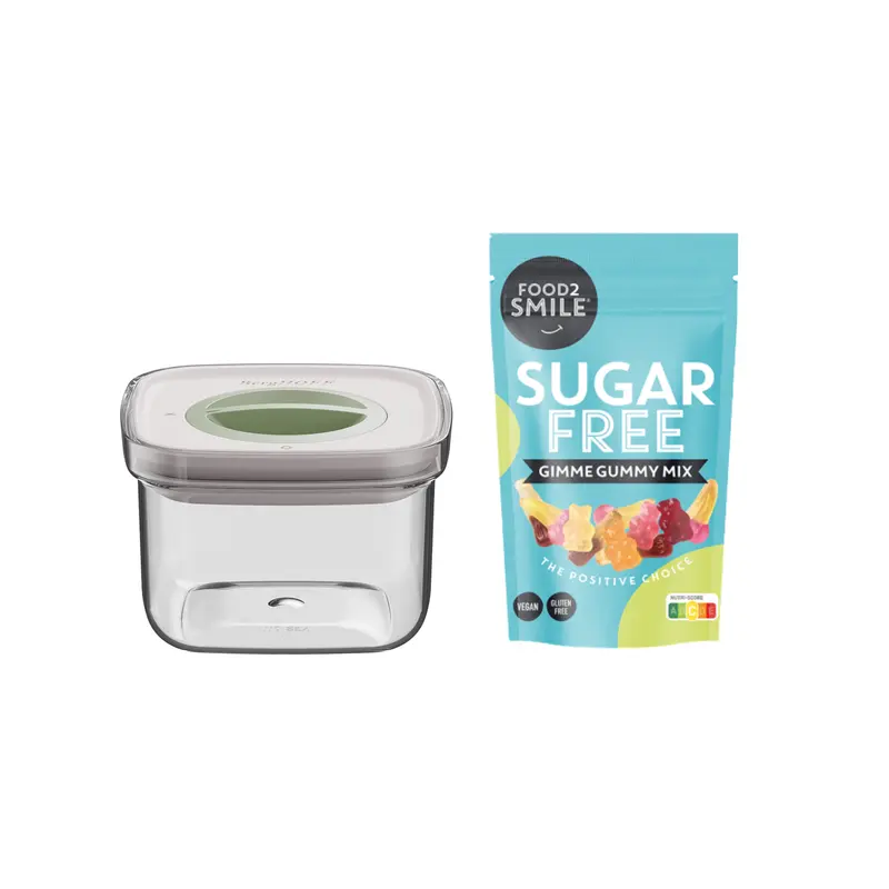 & FRIENDS | Food2Smile + Smart Seal 0.40L Gimme Gummy Mix 90g