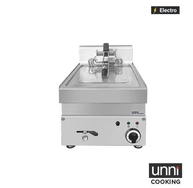Friteuses – 400 × 650 × 350 mm – 400V | Unninox E65TS-10