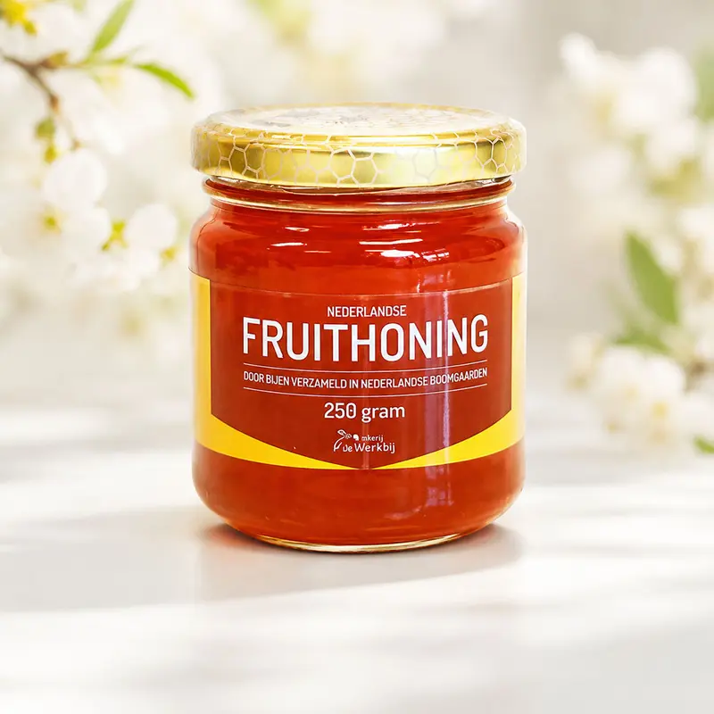 Fruithoning uit Nederlandse Boomgaarden