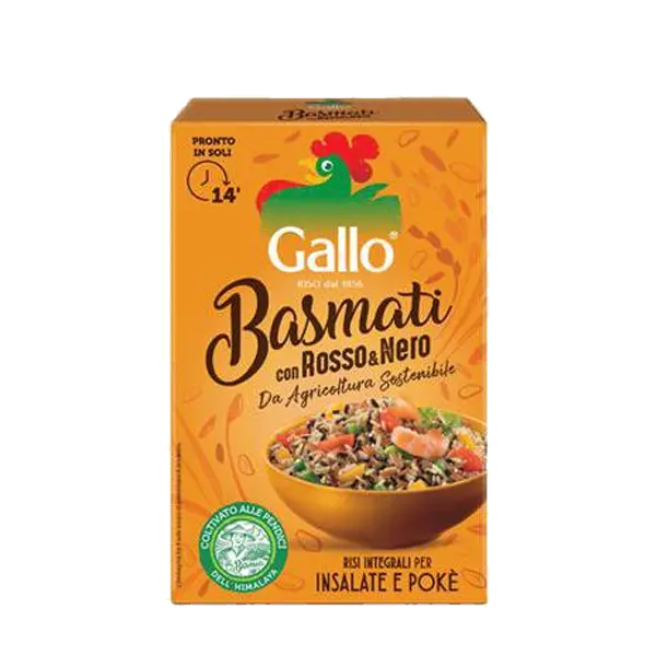 Gallo Basmati con Rosso & Nero [500g]