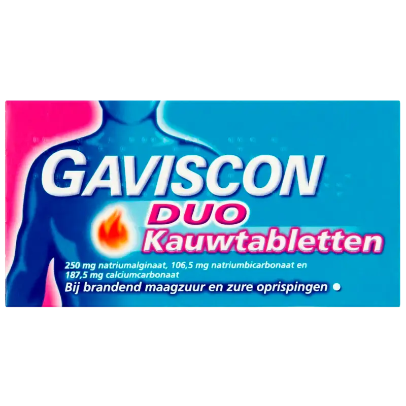 Gaviscon Duo kauwtabletten