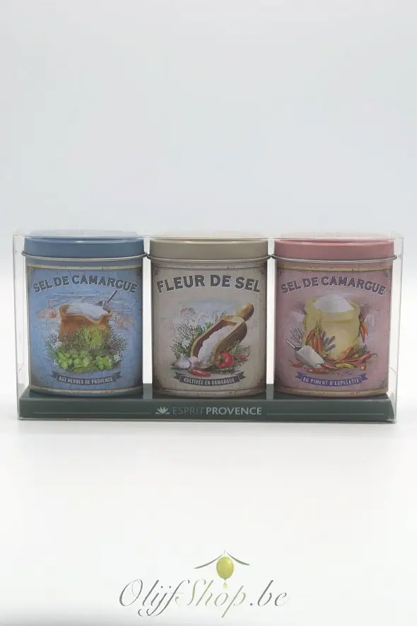 Geschenk pakketje schatten van de zee - fleur de sel