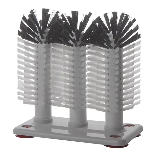 Glazenspoelborstel 3-Dlg Nylon
