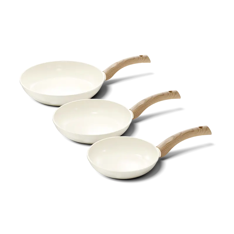 Go Ivory Koekenpannenset 3-delig