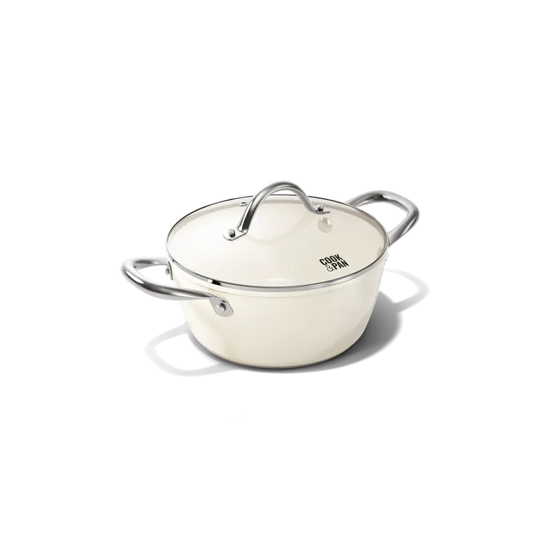 Go Ivory Kookpan met deksel 20 cm